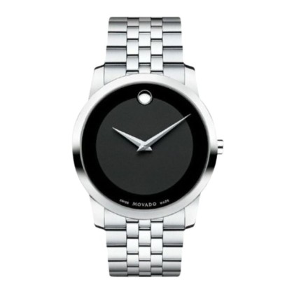 Movado MW-0606504 Silver Stainless Steel Men Watch